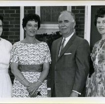 Mrs. Emma Tinsley, Hazel Foy, Walter Foy and Nina Forbes